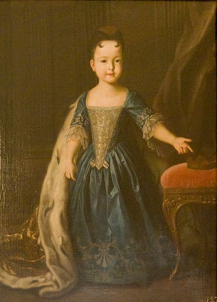 Louis Caravaque Portrait of Natalia Romanov